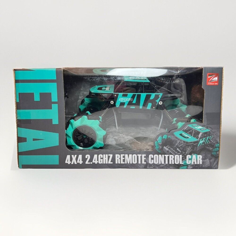 Blue Metal Remote Control 4x4 2.4GHZ Racing Car Model‎ # PC03A Monster Truck